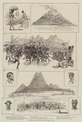 Sketches in the New Hebrides, West Pacific Ocean