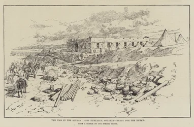 The War in the Soudan, Fort Euryalus, Souakim, Ready for the Enemy