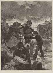 To the Rescue, manning the Life-Boat