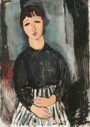 A Servant in a Striped Apron