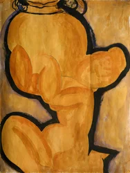 Caryatid with a Vase