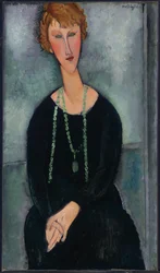 Woman with Green Necklace (Madame Menier)