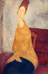 Jeanne Hebuterne with Yellow Sweater