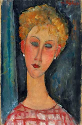 The Blonde with Earrings