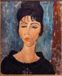 Young woman with pendant (portrait of Béatrice Hastings)