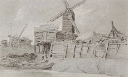 Windmill and Boat Yard