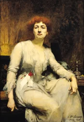 Portrait of Séverine (1855-1929), 1893