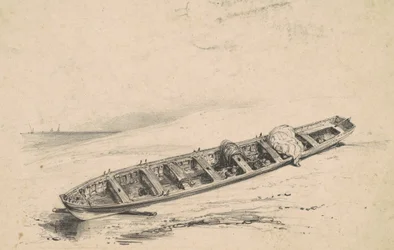 A Beached Longboat