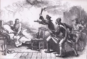 Arrest of General Westcott (illustration from 