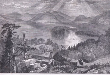 Long Island, Lake George (illustration from 