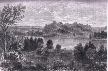 The valley of the Mississippi (illustration from 
