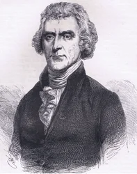 Thomas Jefferson, illustration from Cassells History of the United States