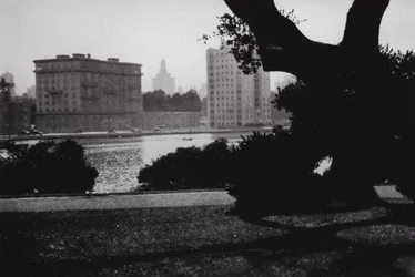 California: Oakland, Lake Merritt, in the heart of the city, surrounded by great buildings and many beautiful homes