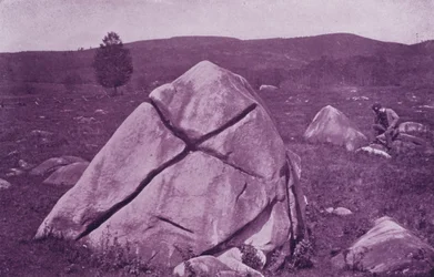 Cross Rock, near Pittsfield, Massachusetts
