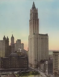 New York: Post Office; Woolworth Building