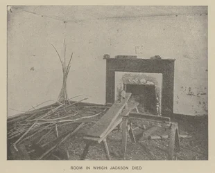 Room in which Confederate General Thomas "Stonewall" Jackson died