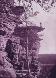 Signal Rock, near Camp Douglas, Wisconsin
