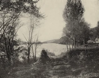 The Delaware River at Milford, New Jersey