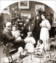 American Family on Christmas Day