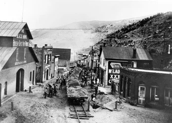 Black Hawk, flooding, c.1895