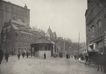 Boston: Scollay Square and East Boston Tunnel Entrance
