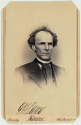 Carte de Visite, James Henry Lane (b/w photo)