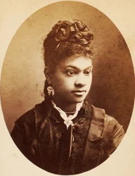 Carte de Visite of Young African-American Woman, c.1870