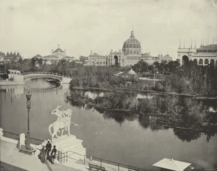 East from the Transportation Building
