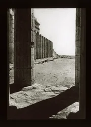 Forecourt of the Temple of Hatshepsut, Deir El-Bahri