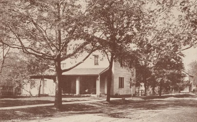 Home of "The Minerva," the First Woman