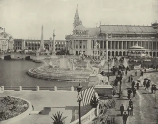 Looking South across the Grand Plaza