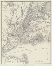 Map of Greater New York
