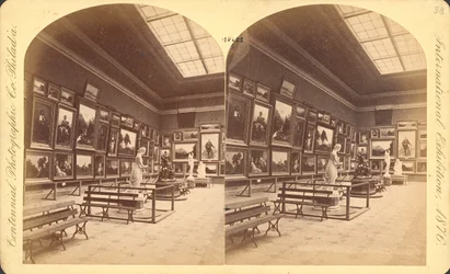 Memorial Hall, American Department, Centennial International Exhibition of 1876, Philadelphia