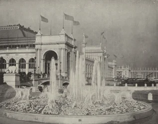 One of the Electrical Fountains