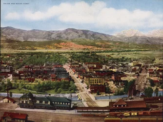 Salida and Mount Ouray