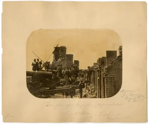 Soldiers After the Evacuation of the Defeated Union Forces, Battle of Fort Sumter, 1861