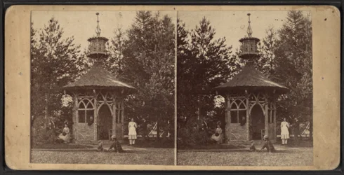 Summer House, Oneida Community, New York State, 1873