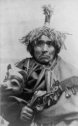 Takou Indian doctor, Alaska, c.1899