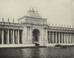 The Peristyle from Lake Michigan