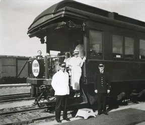The observation car of the all-Pullman luxury 