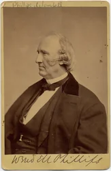 Wendell Phillips (1811-84), American abolitionist and advocate for Native Americans