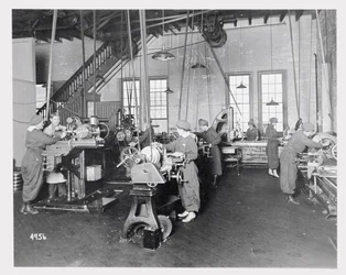 Women Working in Factories During World War I