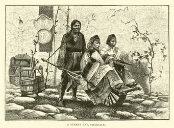 A Street Cab, Shanghai