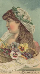 Advertisement for Viola Cream, c.1890