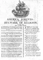 America Forever or a Defiance to the Bulwark of Religion, together with the Yankee Sailor