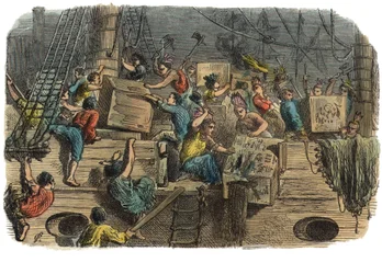 Boston Tea Party, c.1860s