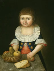 Boy with a Basket of Fruit, c.1790