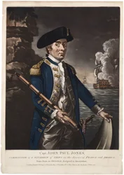 Captain John Paul Jones, Commander of a Squadron of Ships in the Service of France and America