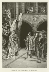Charles VIII Meets Anne of Brittany
