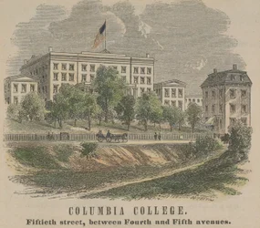 Columbia College, Fiftieth Street, between Fourth and Fifth Avenues